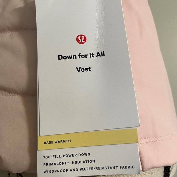 NWT Lululemon Down For It All Vest - Picture 6 of 7